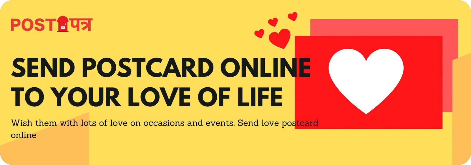 Banner - Love Postcard Online - PostPatra.com